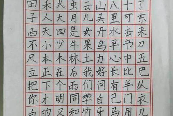 学习书法的作文（一年级书法作品）