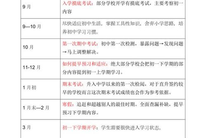 新手学生学习计划表 - 初学计划
