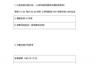 个人学习锻炼成长规划 - 详细的个人锻炼计划