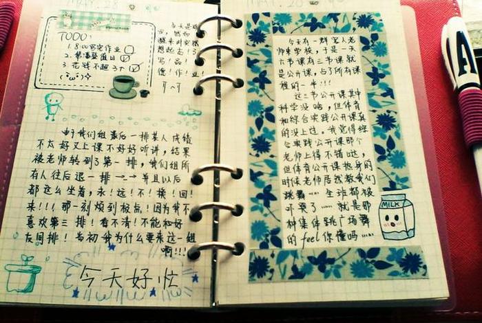 学习手帐范文（手帐内容怎么写）