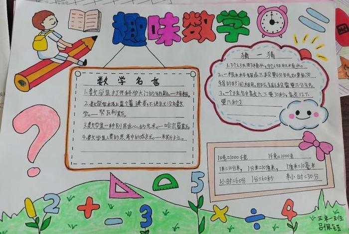 怎么做数学小报，怎么做数学小报四年级上册