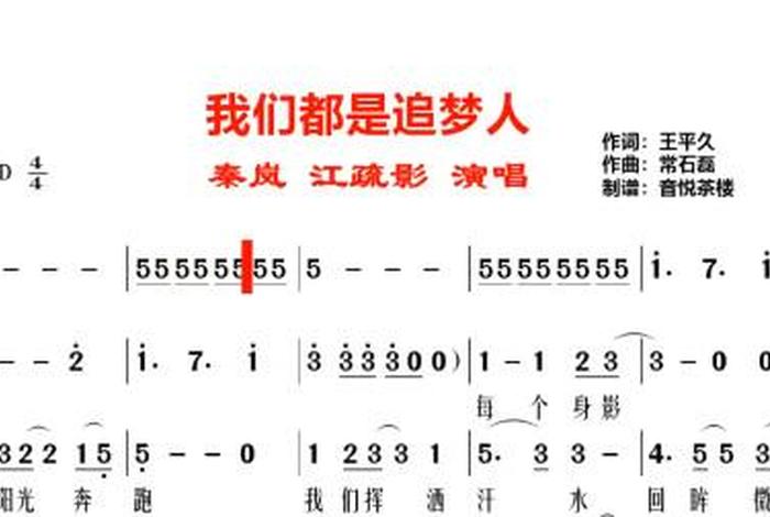 为梦想奋斗的励志歌曲 - 为了梦想奋斗的歌曲