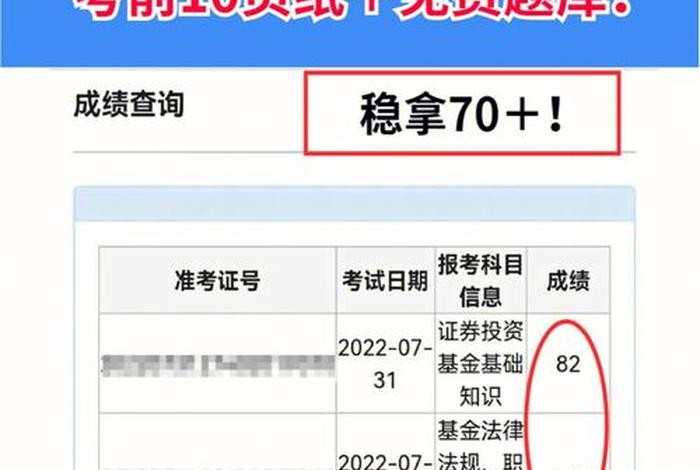 基金考试科目；基金考试科目一和科目三可以拿证吗
