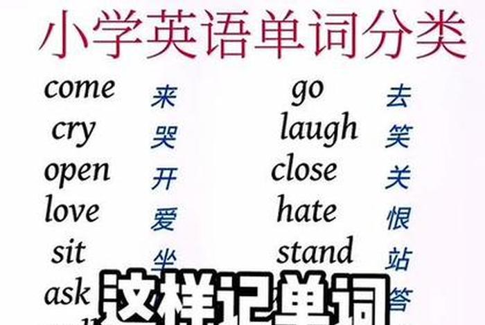 学习的单词记忆，学英语记单词