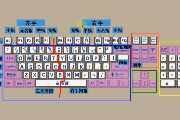 电脑键盘学习、如何学电脑键盘