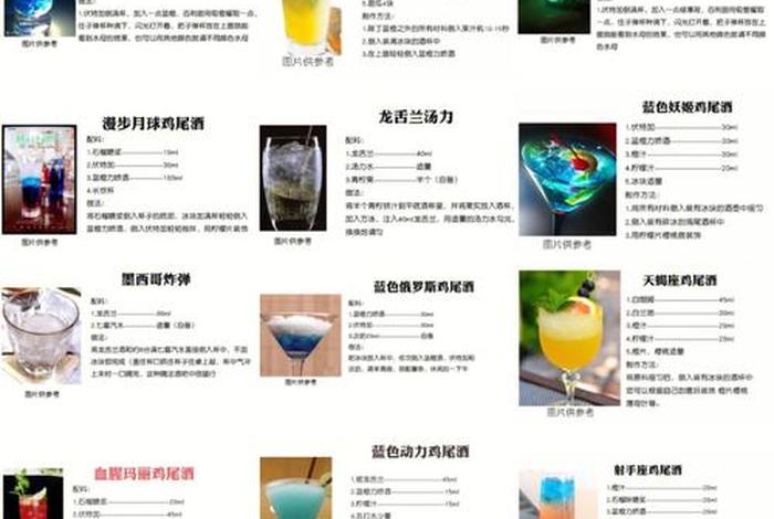调酒自学入门（调酒自学口诀）