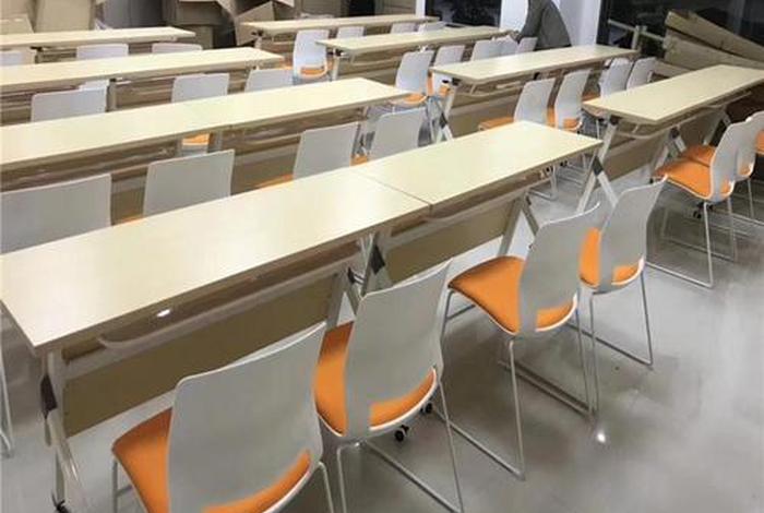 移动学习桌椅一体、多功能桌椅一体化课桌