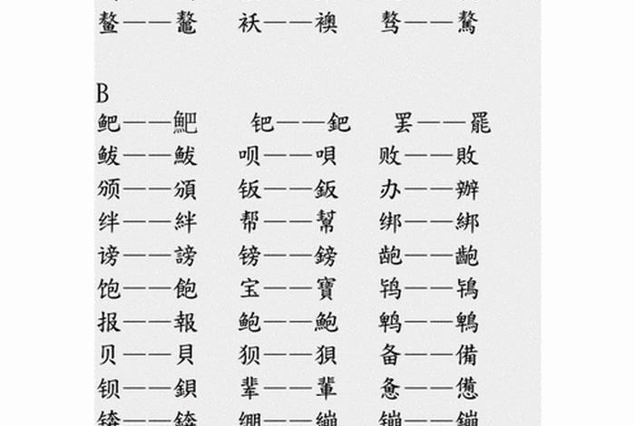 繁体字怎么学，怎么快速认识繁体字