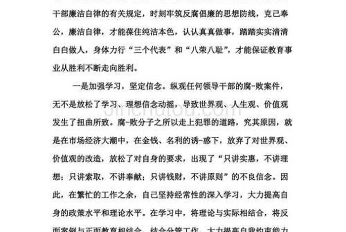 廉洁从政的认识心得体会（廉洁从政的认识心得体会范文）