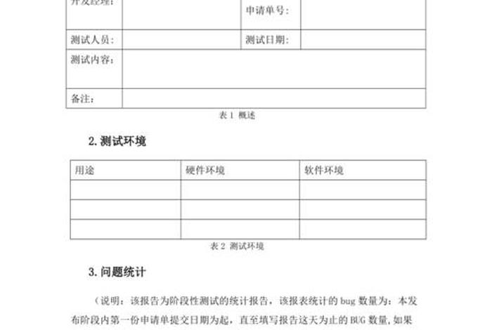 软件测试报告；软件测试报告怎么写