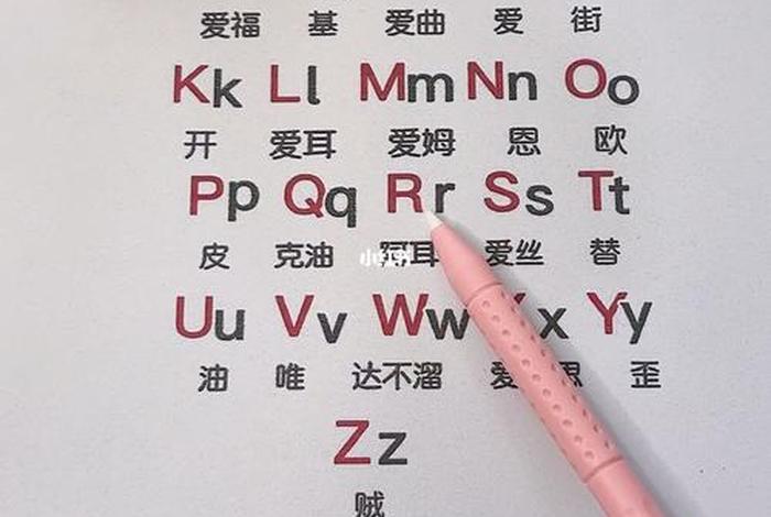 英文26个字母歌 - 英文26个字母歌曲教学视频