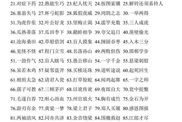 小学生成语故事、小学生成语故事100篇