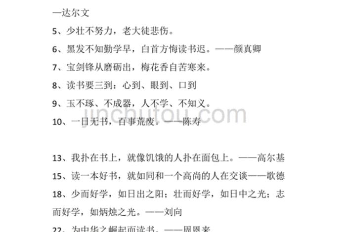激励学生的名言警句（激励学生的名言警句小学生）