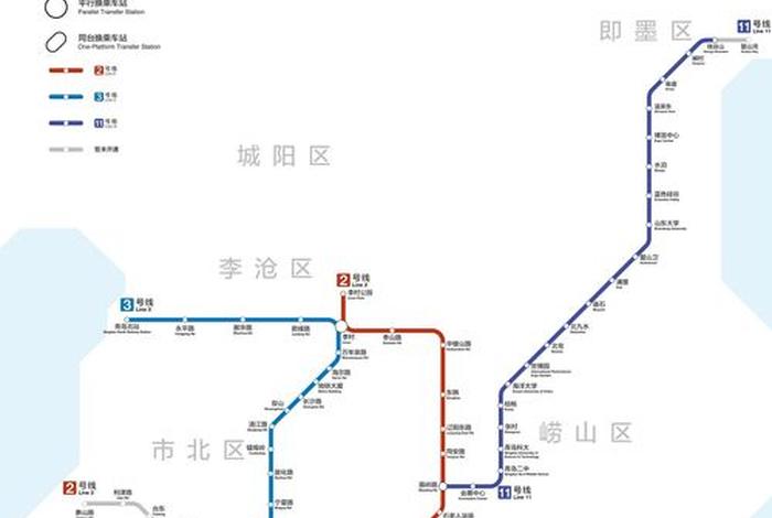 青岛地铁学习成都地铁；青岛地铁连接