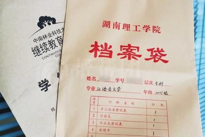 学籍档案在自己手里怎么放到人社局；成人教育档案怎么存放