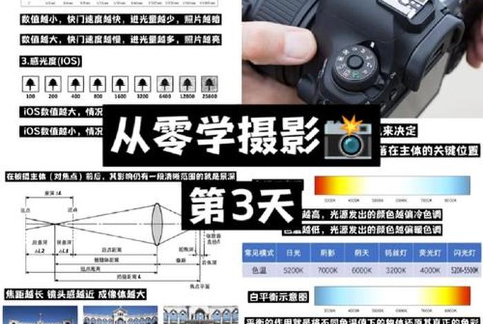 自学摄影从哪里入手（摄影入门基础知识）