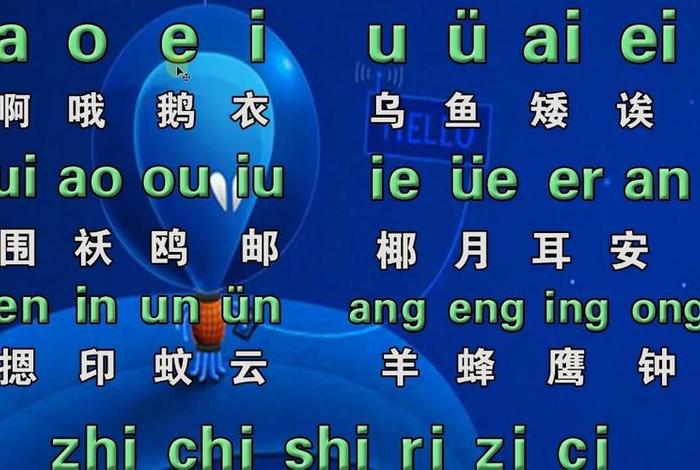 学学拼音的视频全集（拼音学拼音视频）