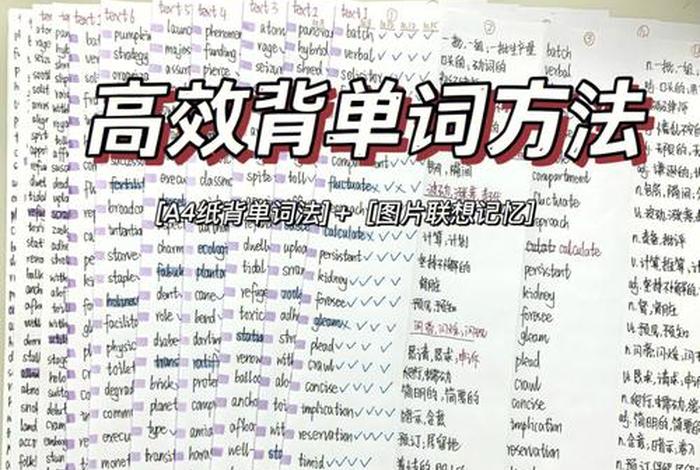 背单词有哪些技巧（背单词有什么技巧？）
