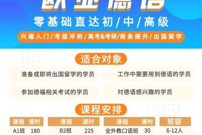 德语培训班费用全日制 - 德语培训班费用全日制多少