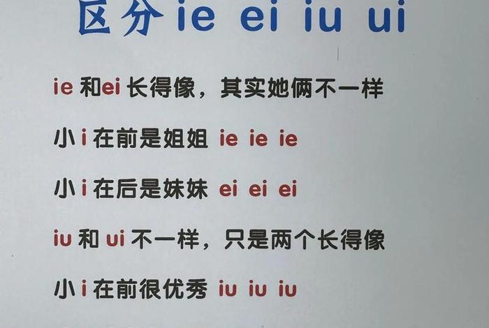 拼音学习口诀；拼音教学常用口诀