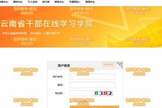 云南省干部在线登录平台（云南省干部在线平台用户注册）
