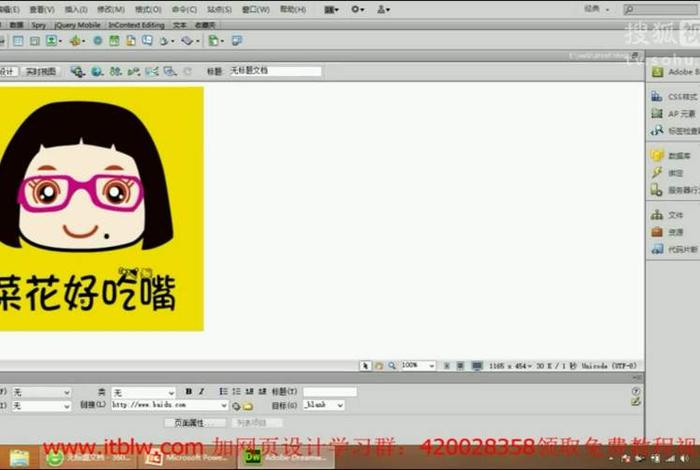 网站设计学习教程 网站设计教学视频