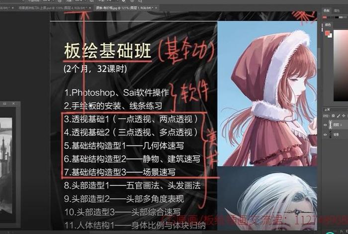 学原画过程、学原画的基础