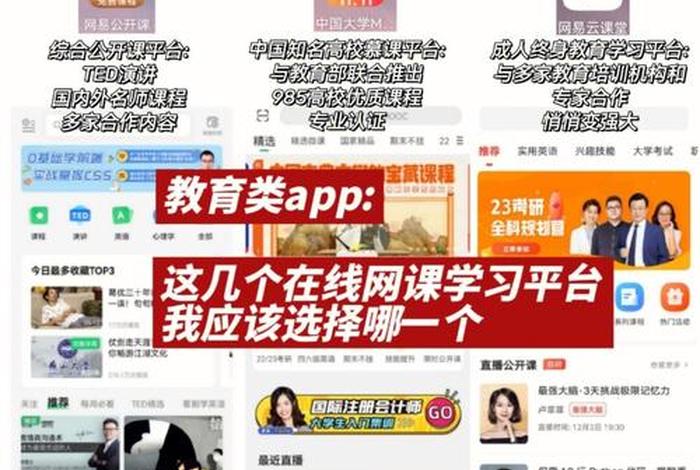 免费学习网络课、免费学网课的网站