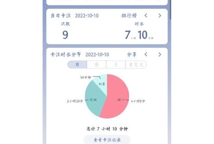 学习打卡app推荐可统计学习时间 记录学生打卡的软件