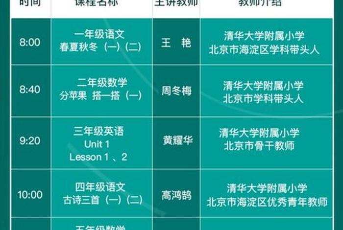 小学课程学习网址；小学课堂网站