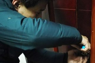 农村小孩学习开锁、农村开锁子念的口诀