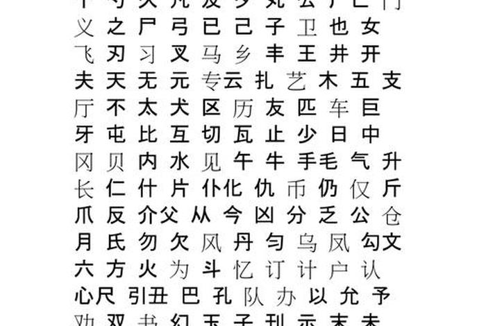 汉字学习知识大全；汉字相关知识