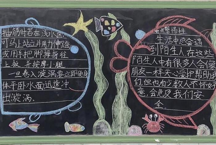 小学生黑板报，小学生黑板报内容大全图片
