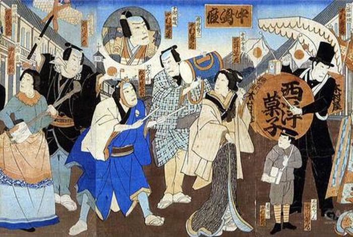 日本哪一年开始学西方 日本哪一年开始学西方文化
