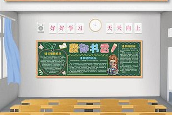 黑板报学习园地版面设计图 黑板报板块大全