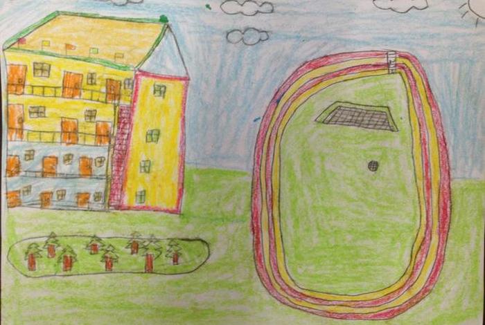 学习的绘画、学校画画