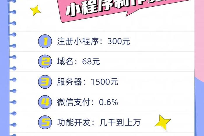 做小程序要多少钱 做小程序要多少钱一年