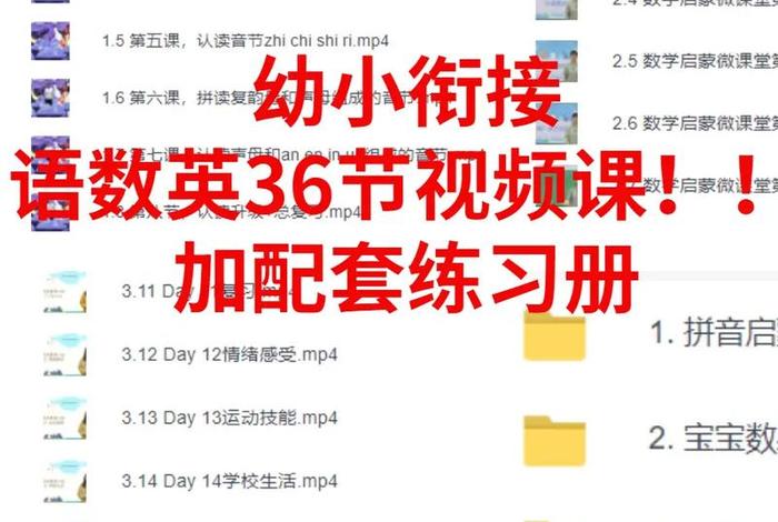 小孩学习视频内容推荐 - 儿童学习视频