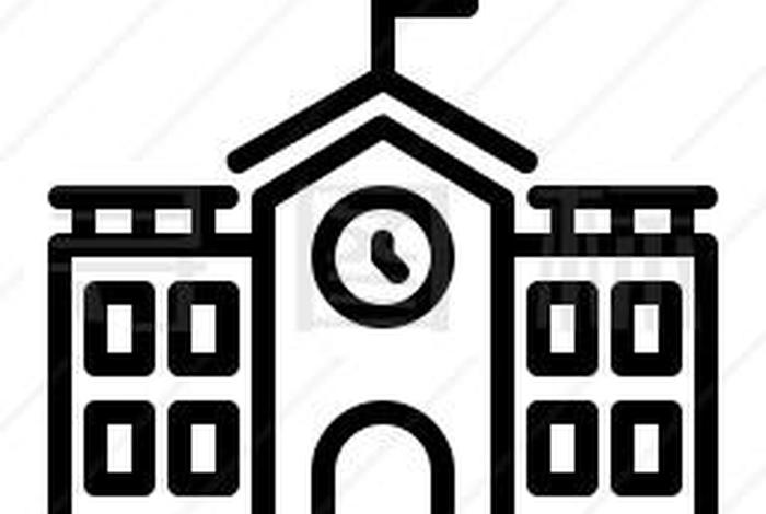 学校图标设计图案 学校图标素材
