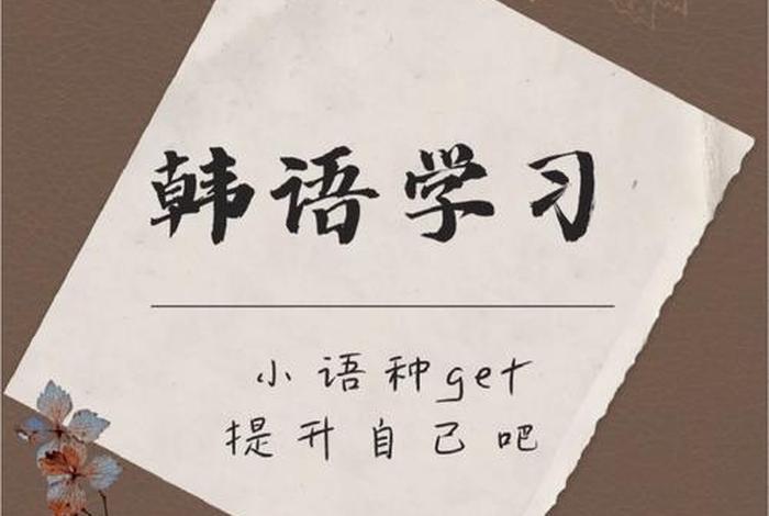 学习韩语的好处、学韩语有什么好处吗