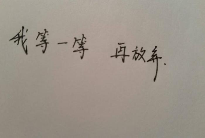 放弃