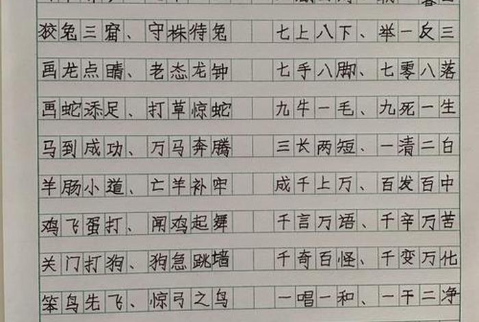 成语