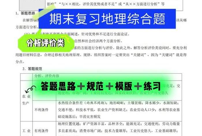 地理学习方法、地理学好的方法和技巧