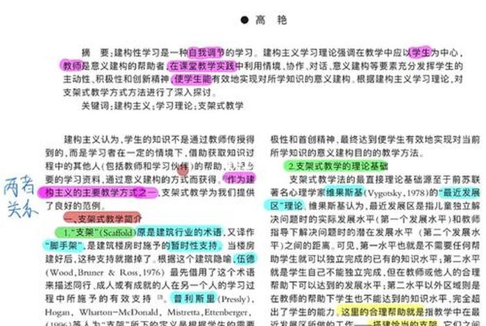 支架教学（支架教学是维果斯基的什么理论基础）