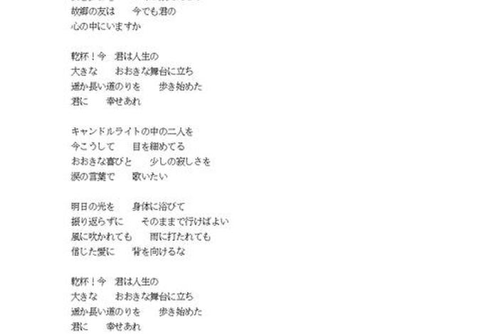 学习日文推荐歌曲、好学的日语歌曲推荐