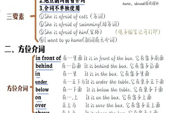 语法知识点归纳与总结（语法知识点归纳与总结七年级）