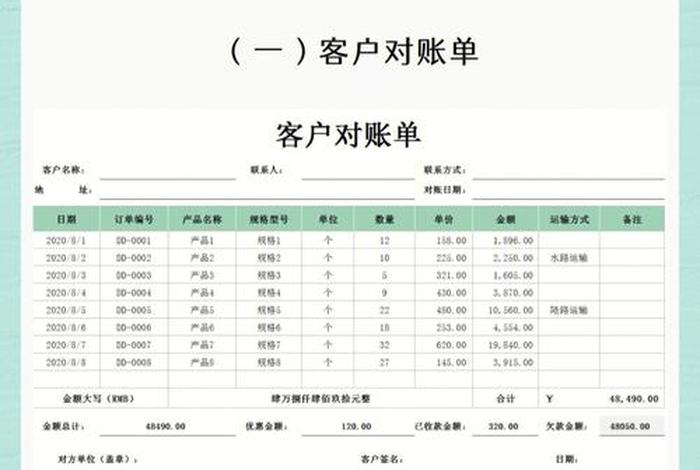 学习账单（会计学账单）