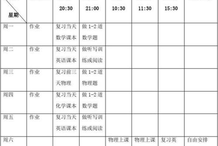 学习计划初二图、学期计划书初二