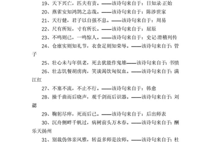 努力的诗词、努力的诗词名句