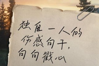 一个人生活图片伤感、一个人生活的说说图片